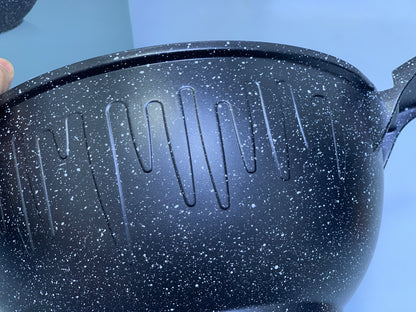 Uakeen Germany 34cm Die-Cast Granite Casserole – Premium Non-Stick Cookware for Modern Kitchens