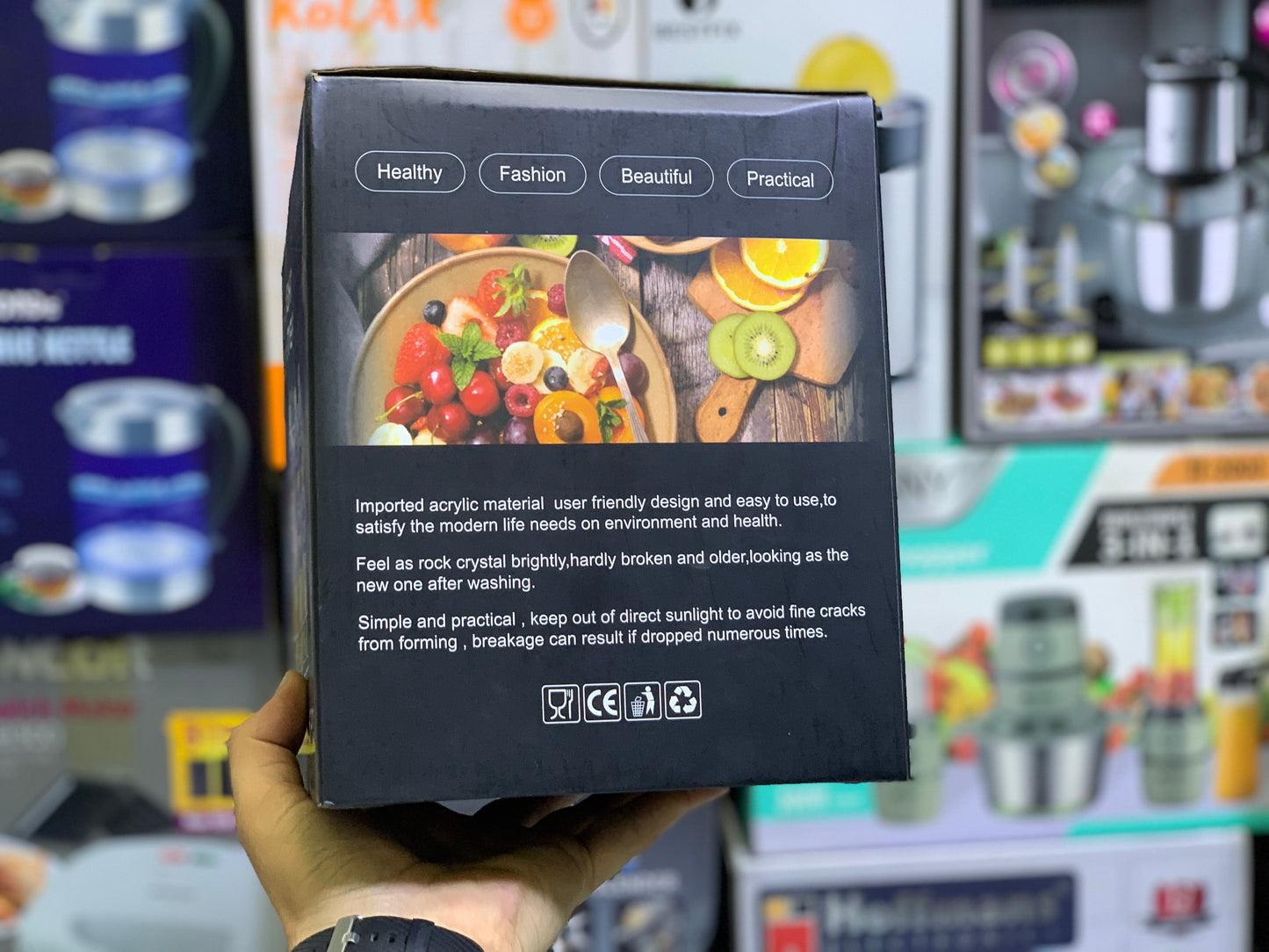 6 Pieces Kitchen Spice Seasoning 🧂 Tanks, Kitchen Storage Organizer, Airtight Storage Jars