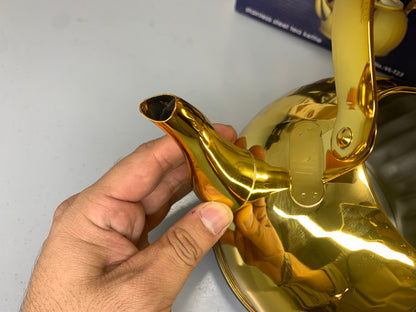 DUBAIZONES™ VICALINA® Germany Technology Golden and Silver Stainless Steel Stylish Tea Kettles