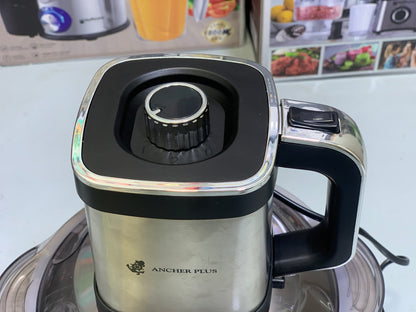 Ancher Plus Food Chopper and Grinder 5L and 1000w with Double Blades Model l: APC-850