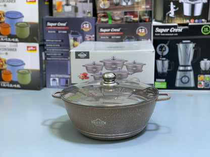 Uakeen Original 10 Pieces Cookware Set