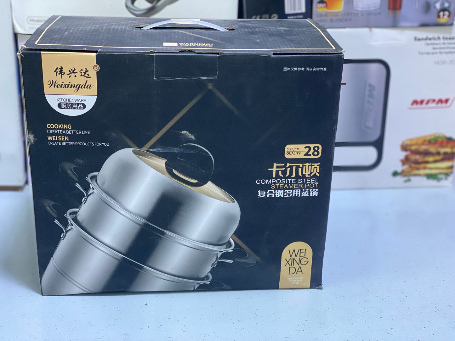 Stainless Steel Steamer pot 28cm