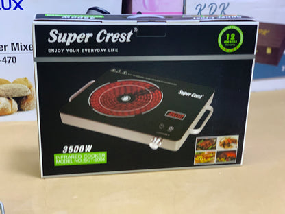 Super Crest Infrared Hot Plate 3500 Watt