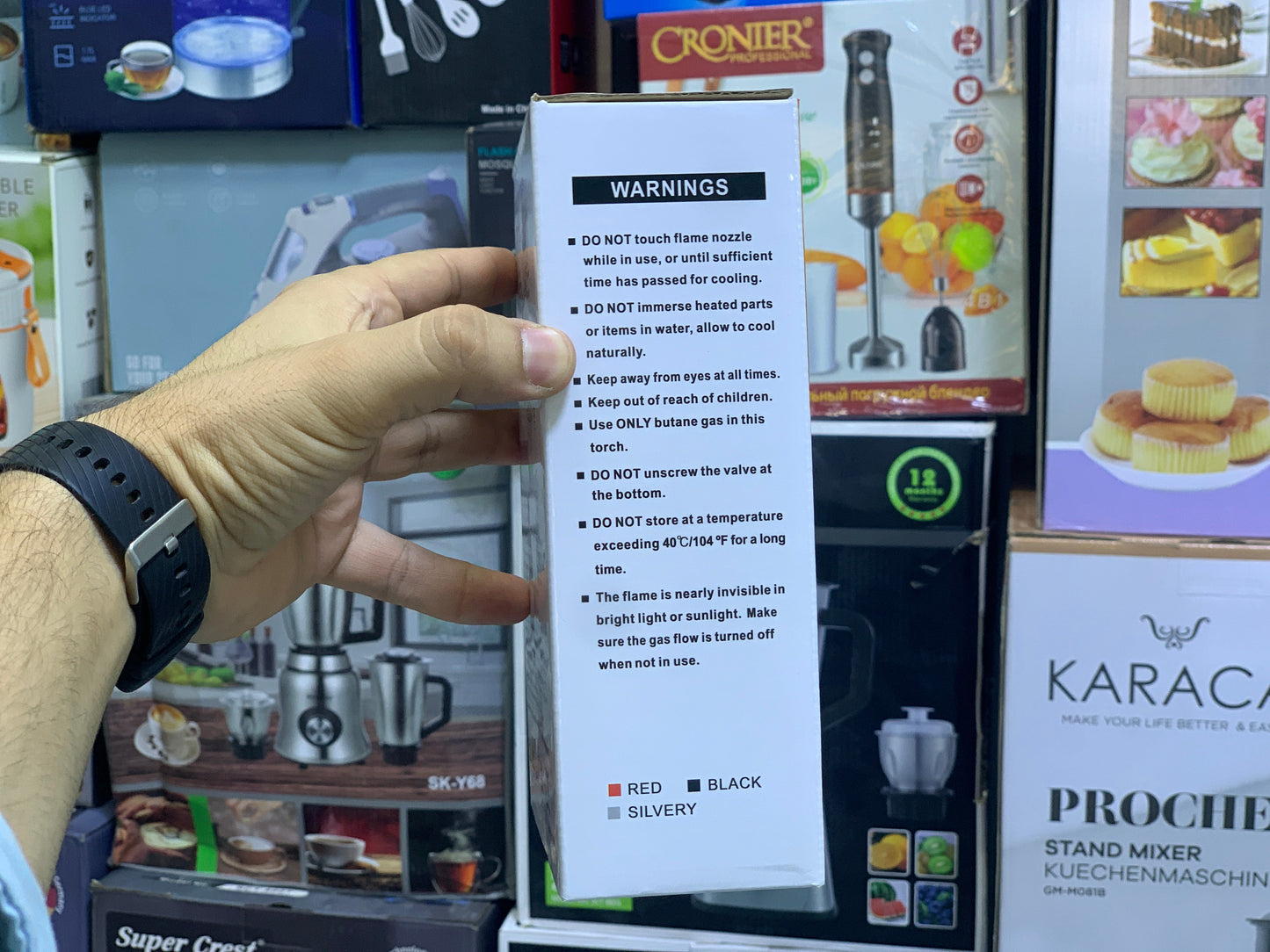 Professional Butany with Torch Gas refilling station