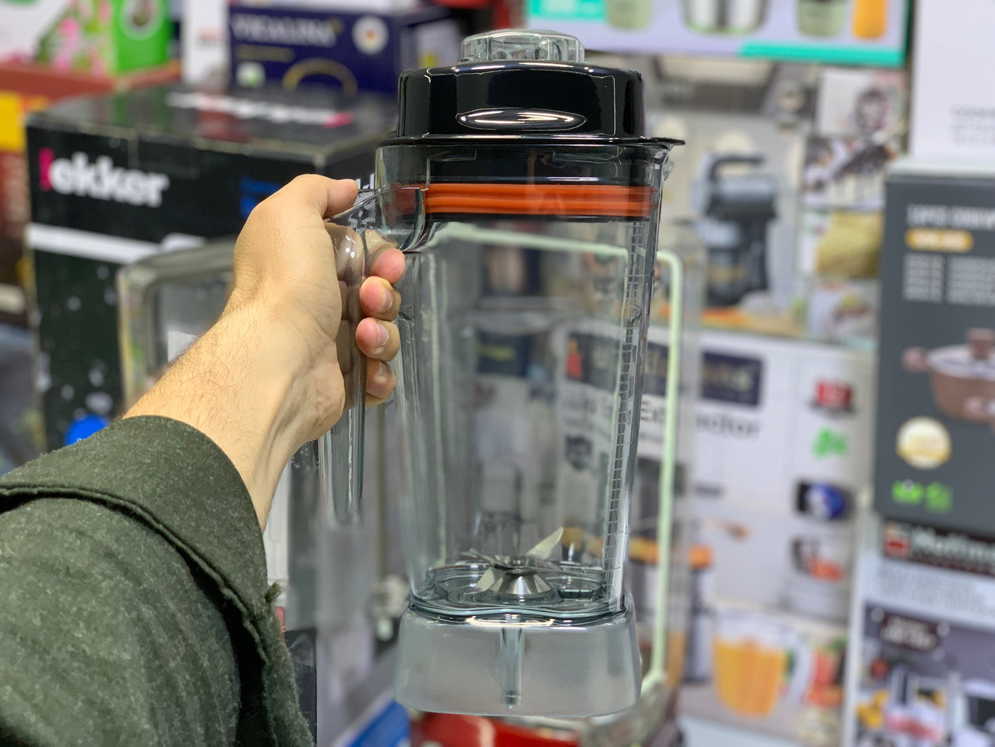 Lekker Commercial Blender Stainless Steel Vacuum Based