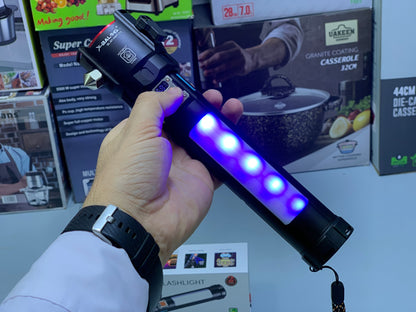 Multifunctional Outdoor Flashlight , Handheld Torch