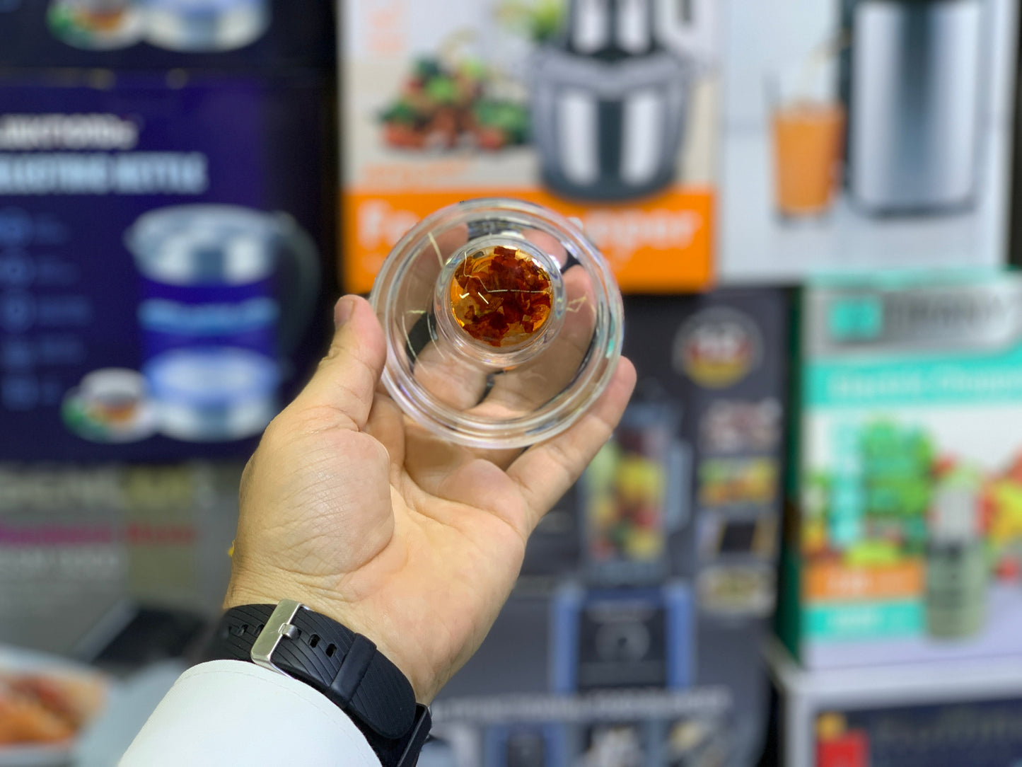 4 Pieces Kitchen Storage Organizer , Spice seasoning 🧂 Tanks , Airtight Kitchen Containers