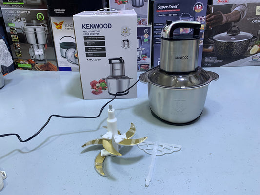 Kenwood Multifunctional Food Chopper 5L and 900w Stainless Steel double blades
