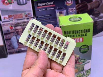 Multifunctional Vegetable Cutter 4 in 1