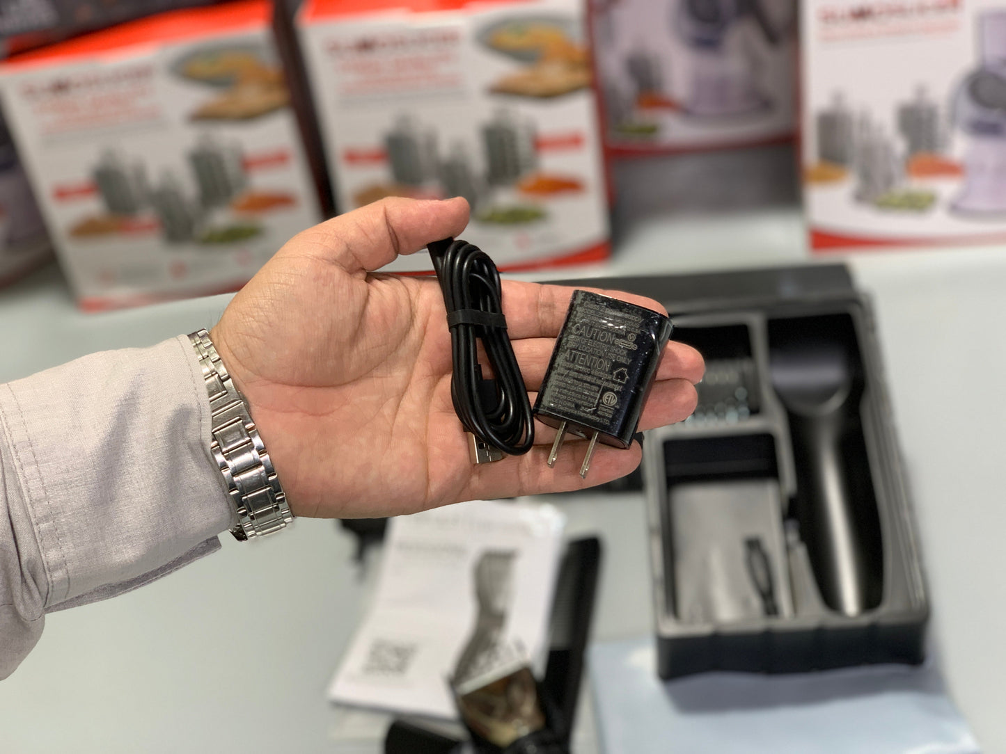 DUBAIZONES™ TOFULS Brand Professional Hair Clipper with Essentials Tools