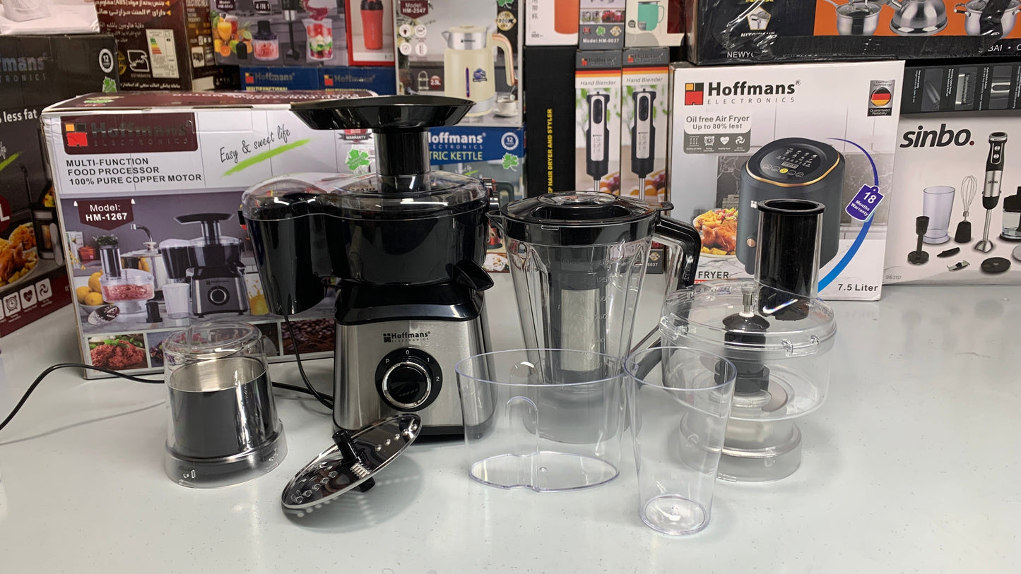 Hoffmans Multi Functional Food Chopper (Pure Copper Motor)