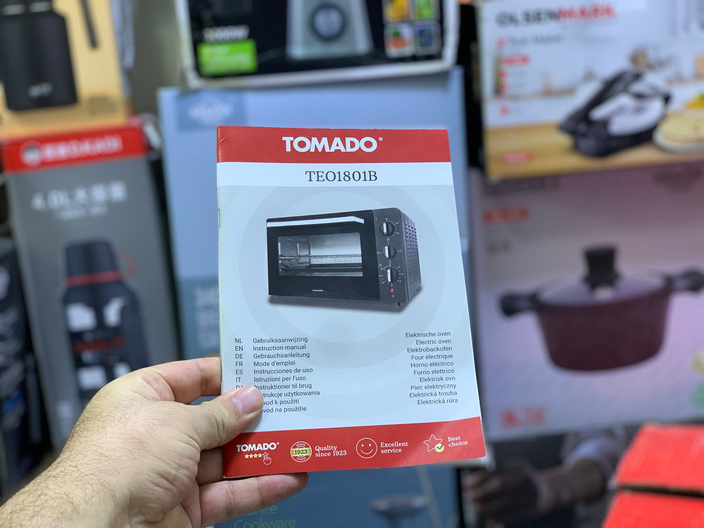 Tomado Electric Oven 18L