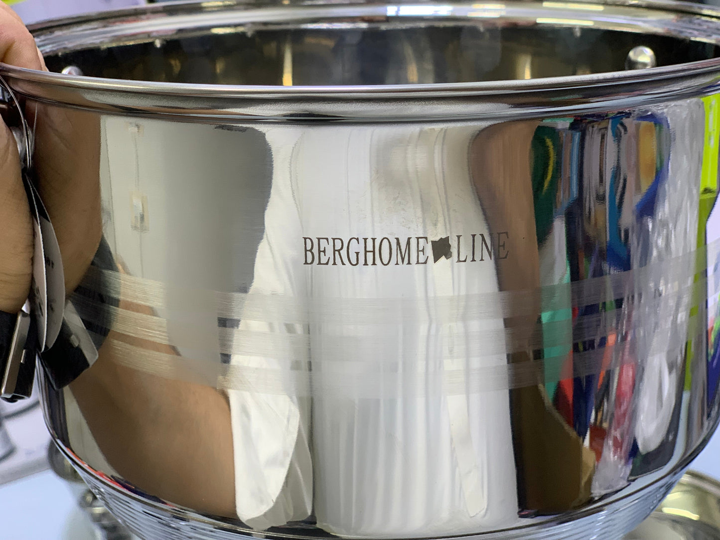 Berghome Line 16 Pieces Cookware Set Stainless Steel