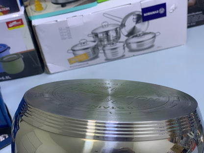 Hoffavorer 8 Pieces Cookware set Stainless Steel