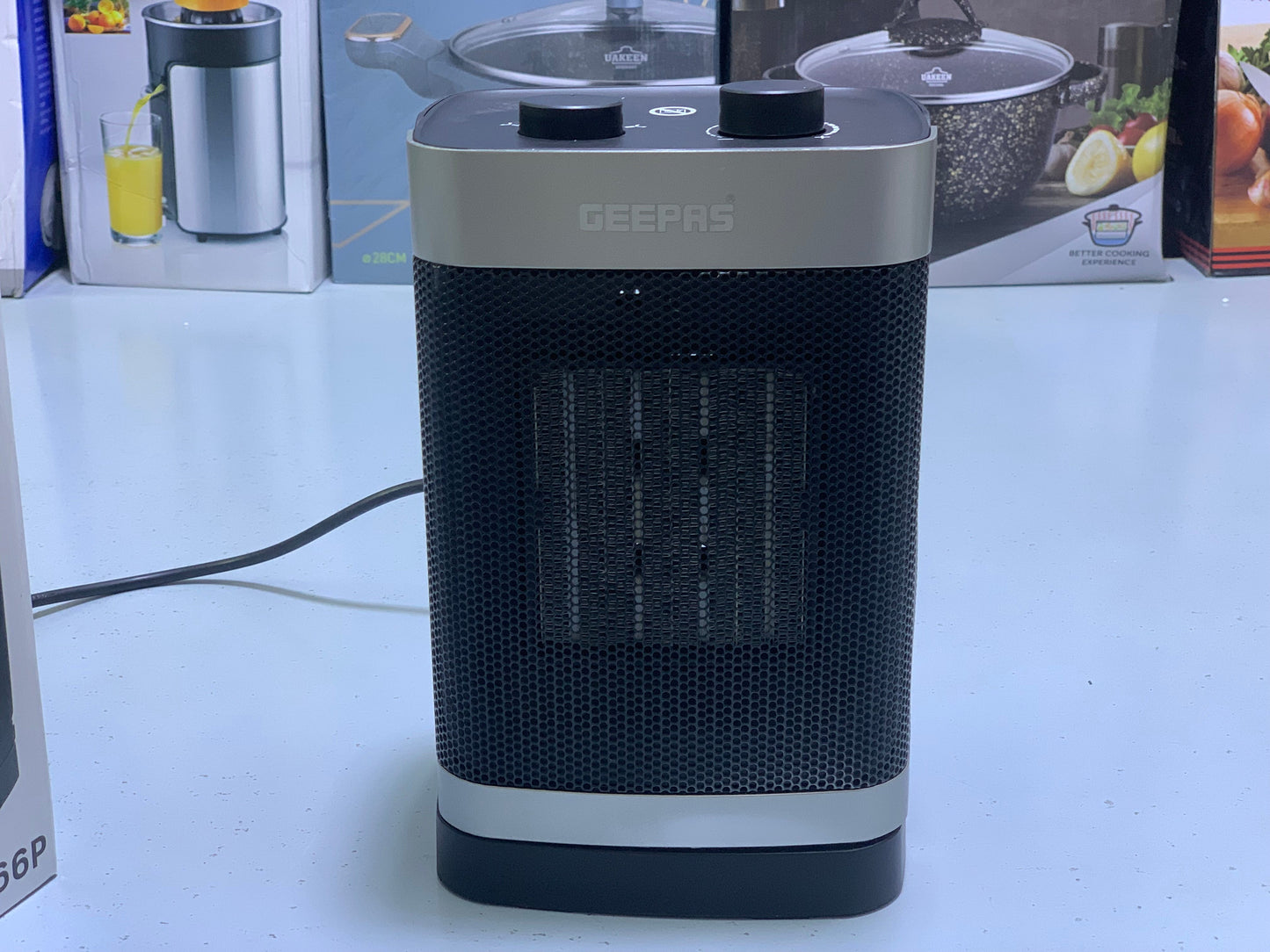 Geepas PTC Fan Heater| 2 Years warranty| Model: GRH28566P