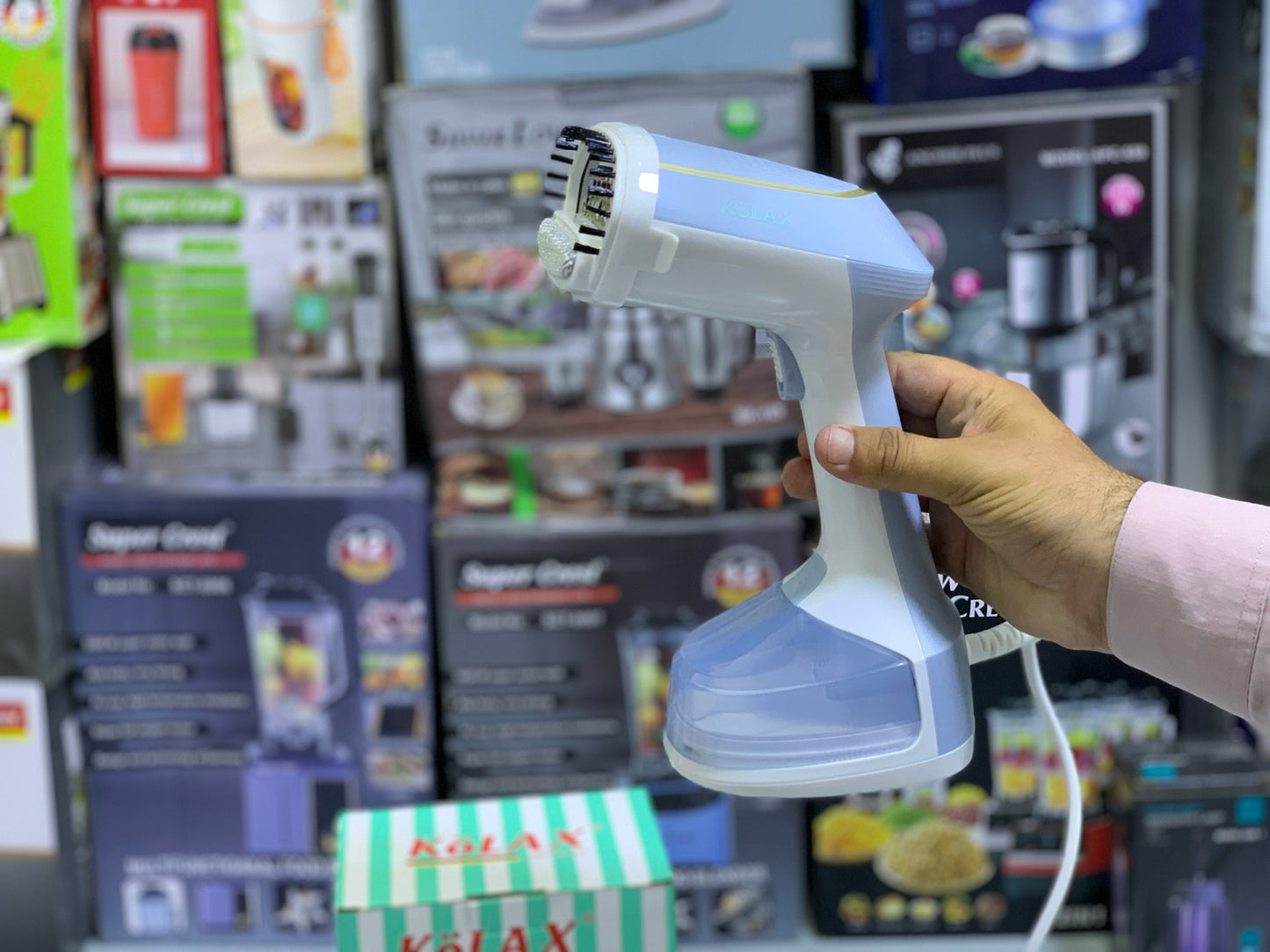Kolax Garments steam iron Portable 1500w 200ml