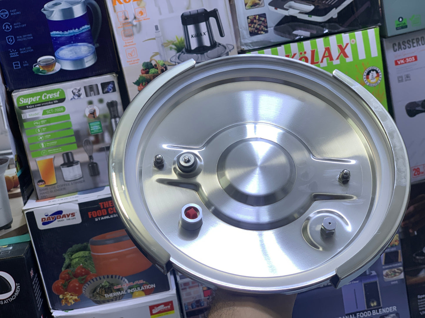 Inox Pressure Cooker With Advance Safety