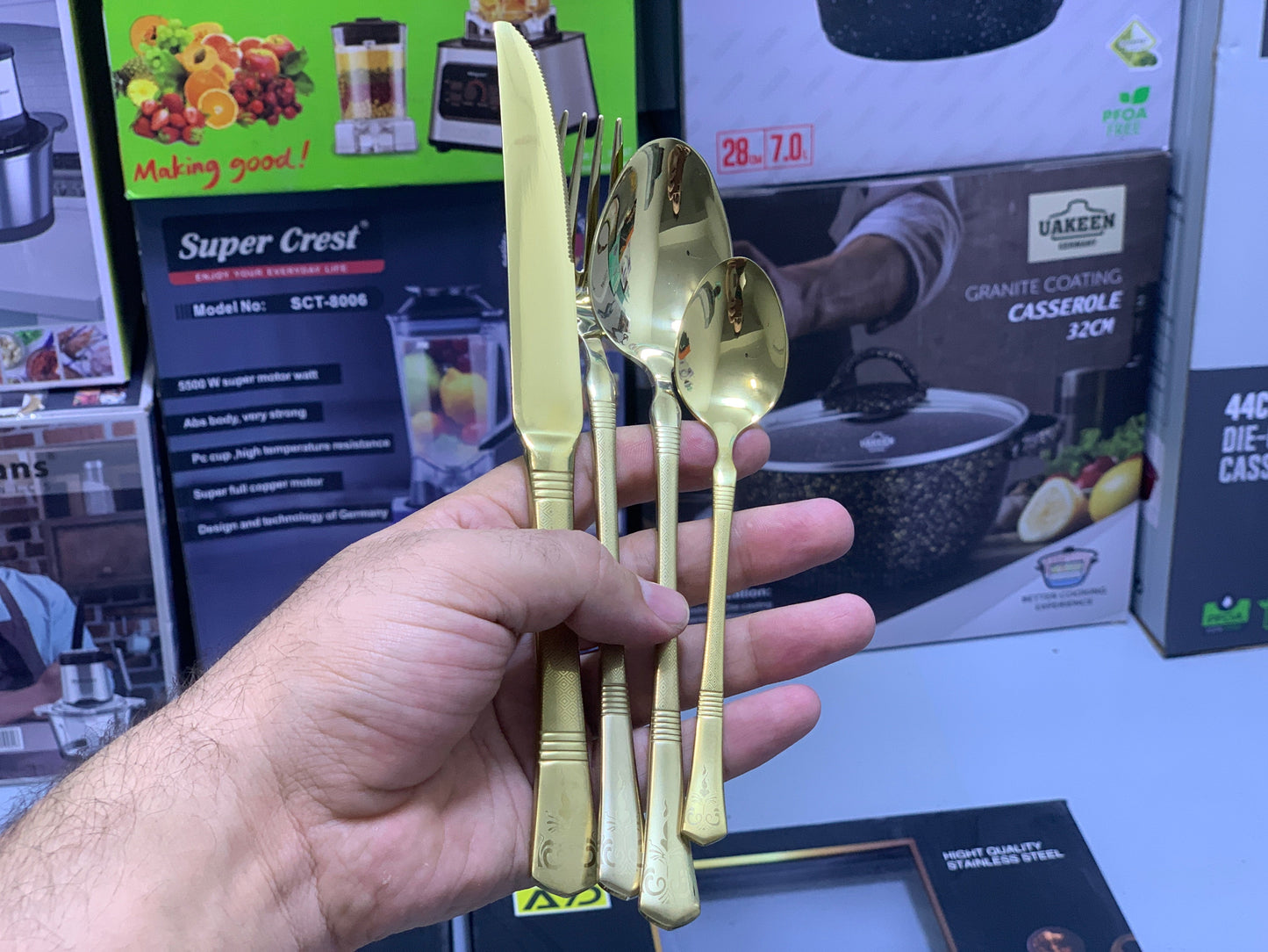 AYD Cutlery set 24 Pieces for 6 Persons