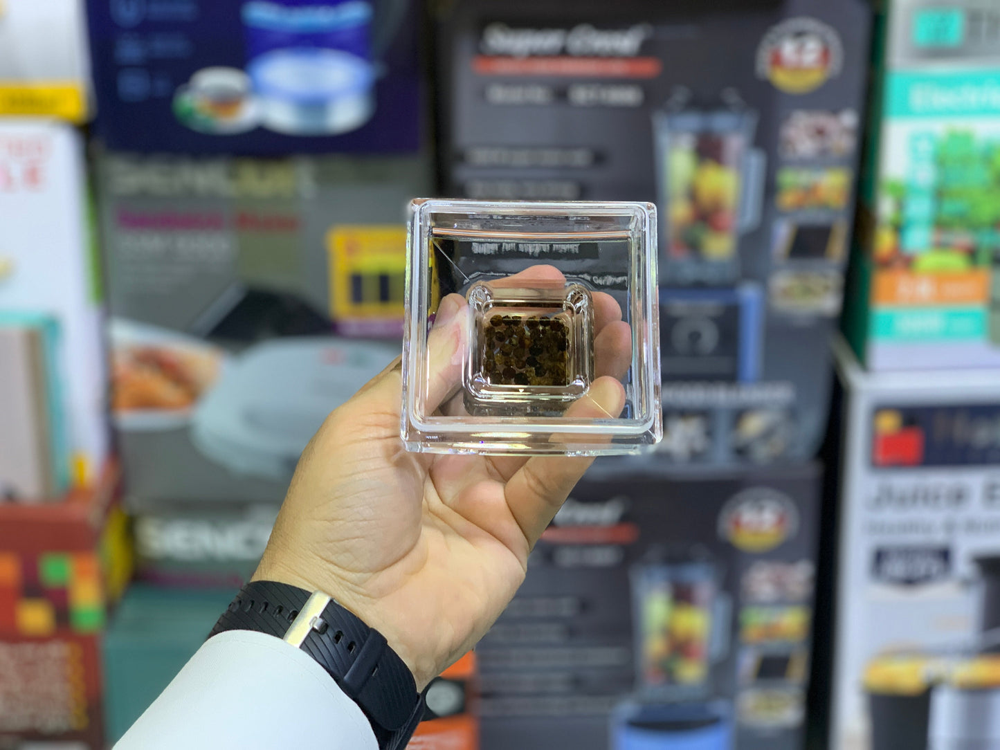 4 Pieces Kitchen Storage Organizer , Spice seasoning 🧂 Tanks , Airtight Kitchen Containers