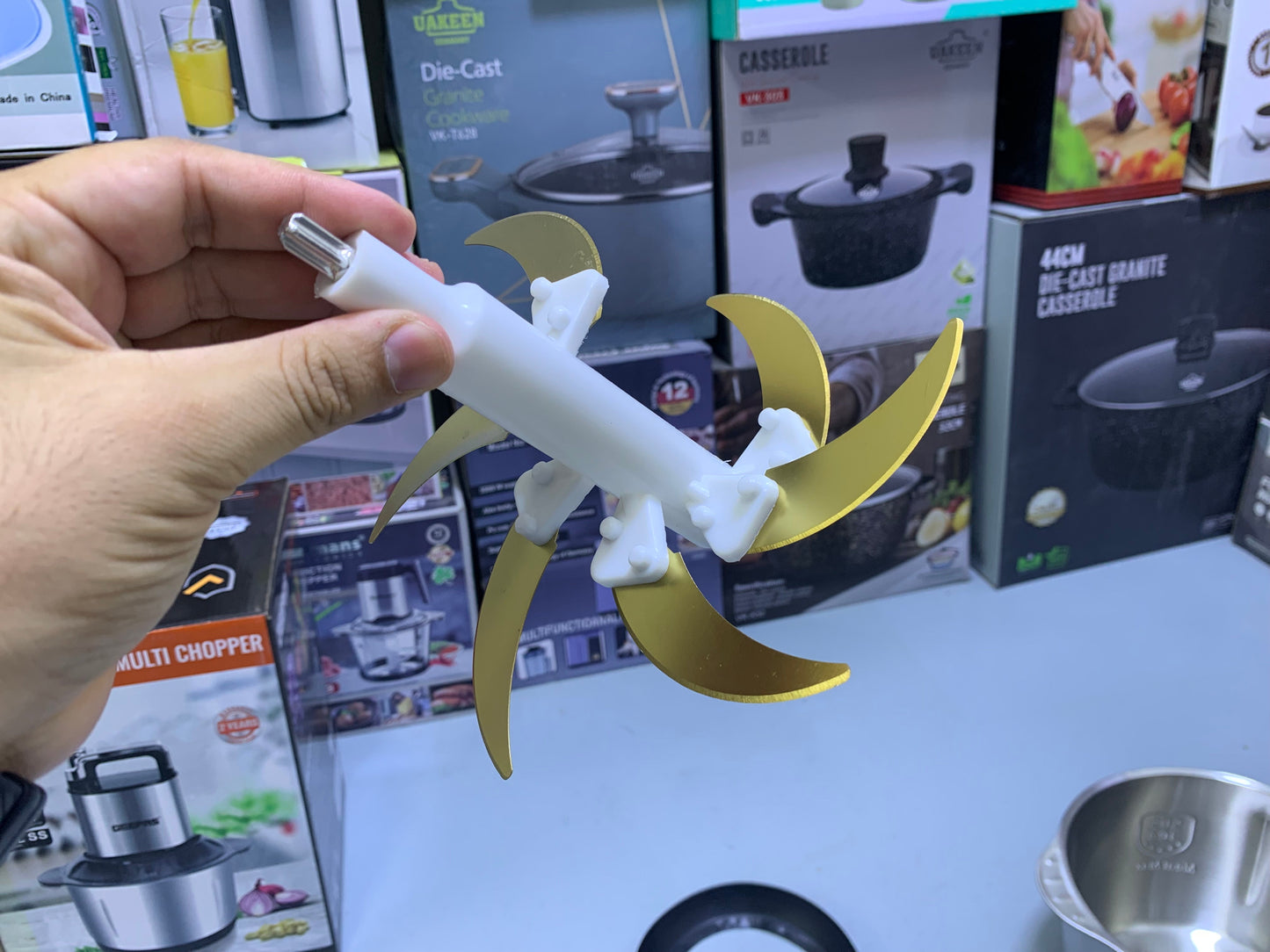 Geepas Multi Chopper 800w and 5L Stainless Steel Double Blades