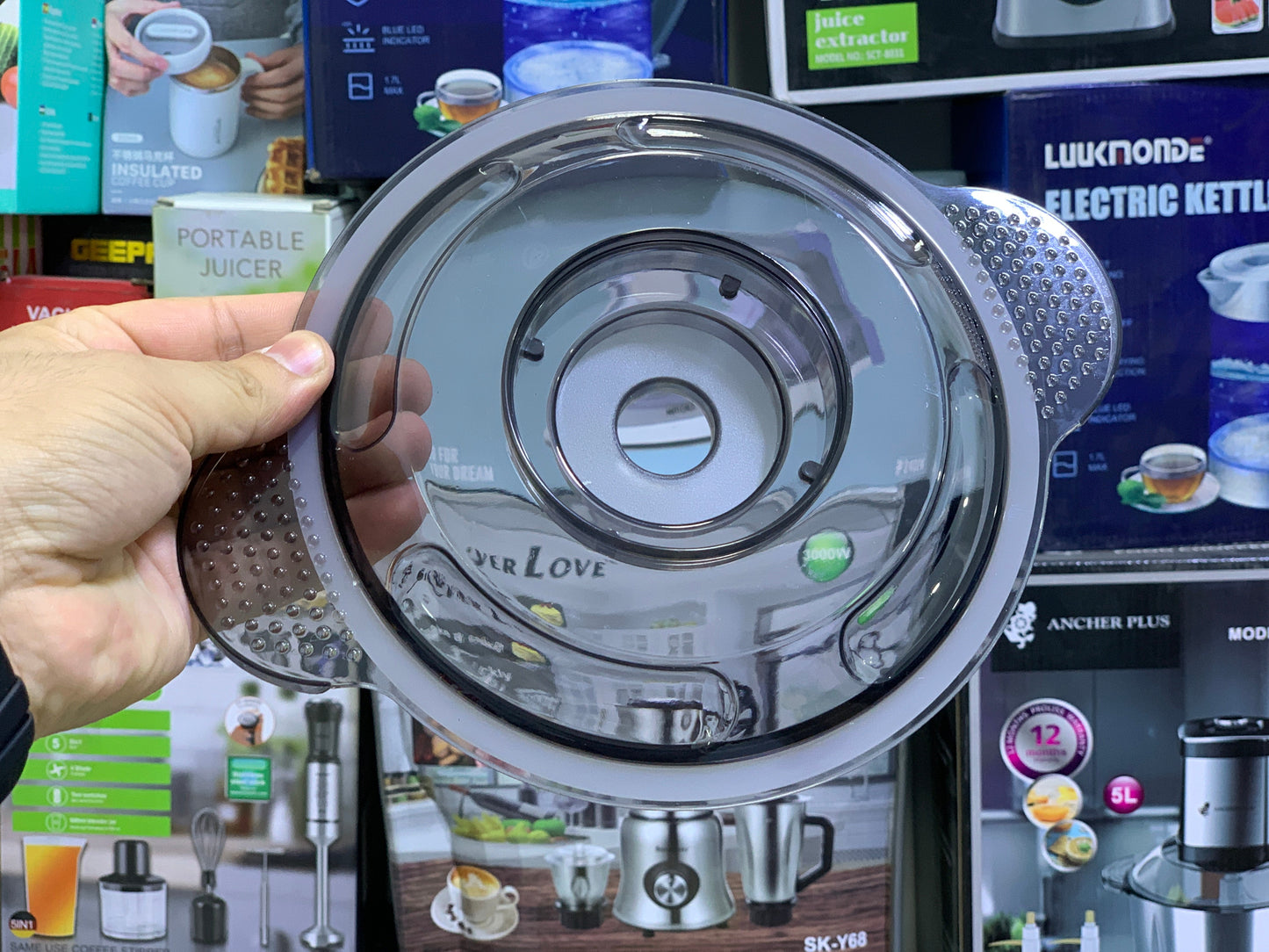 Silver Crest Food Chopper – 3L Capacity | 800W | Powerful and Efficient Kitchen Appliance