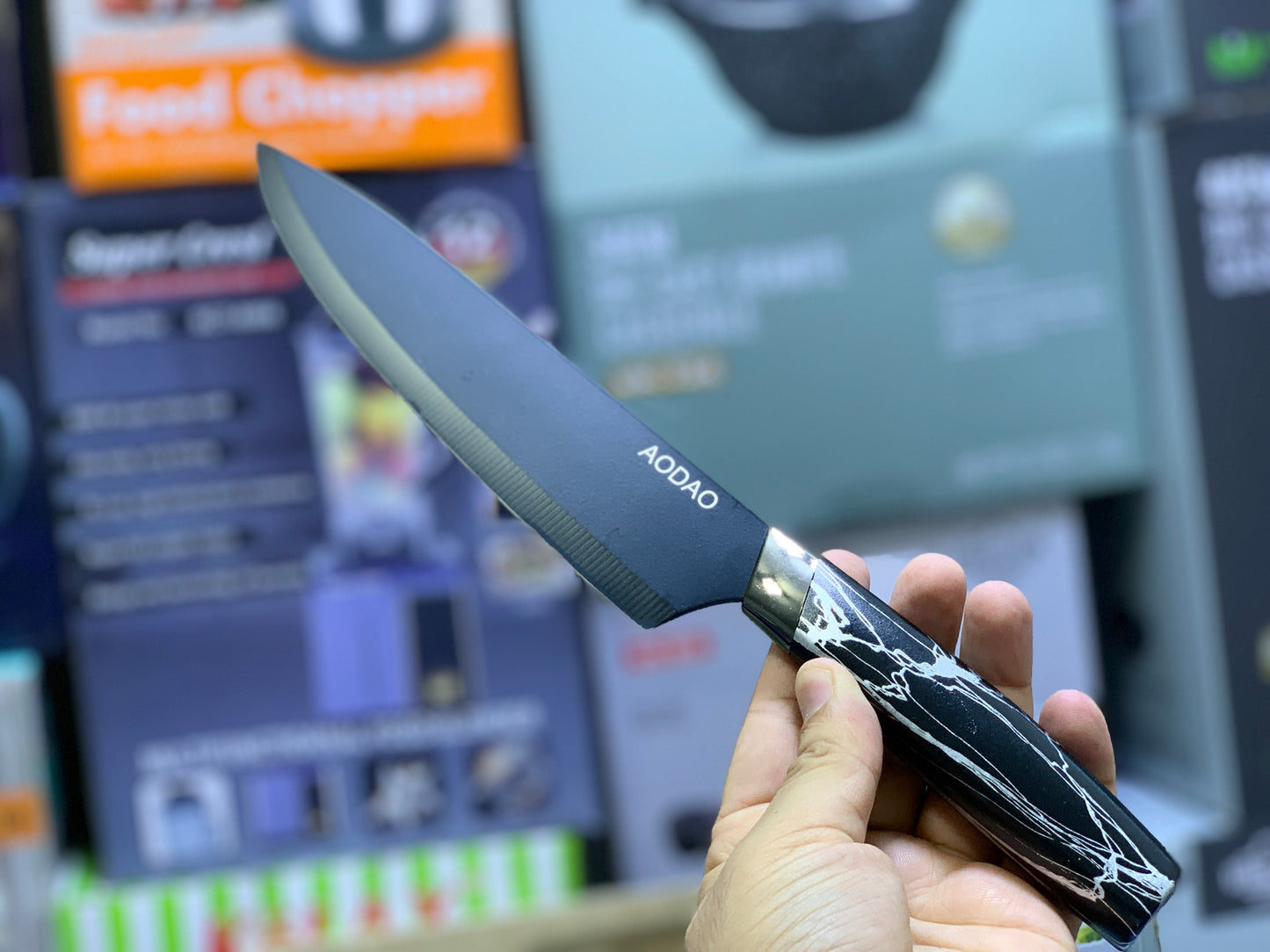 High Quality Daodao 6 Pieces Knife Set with Stand