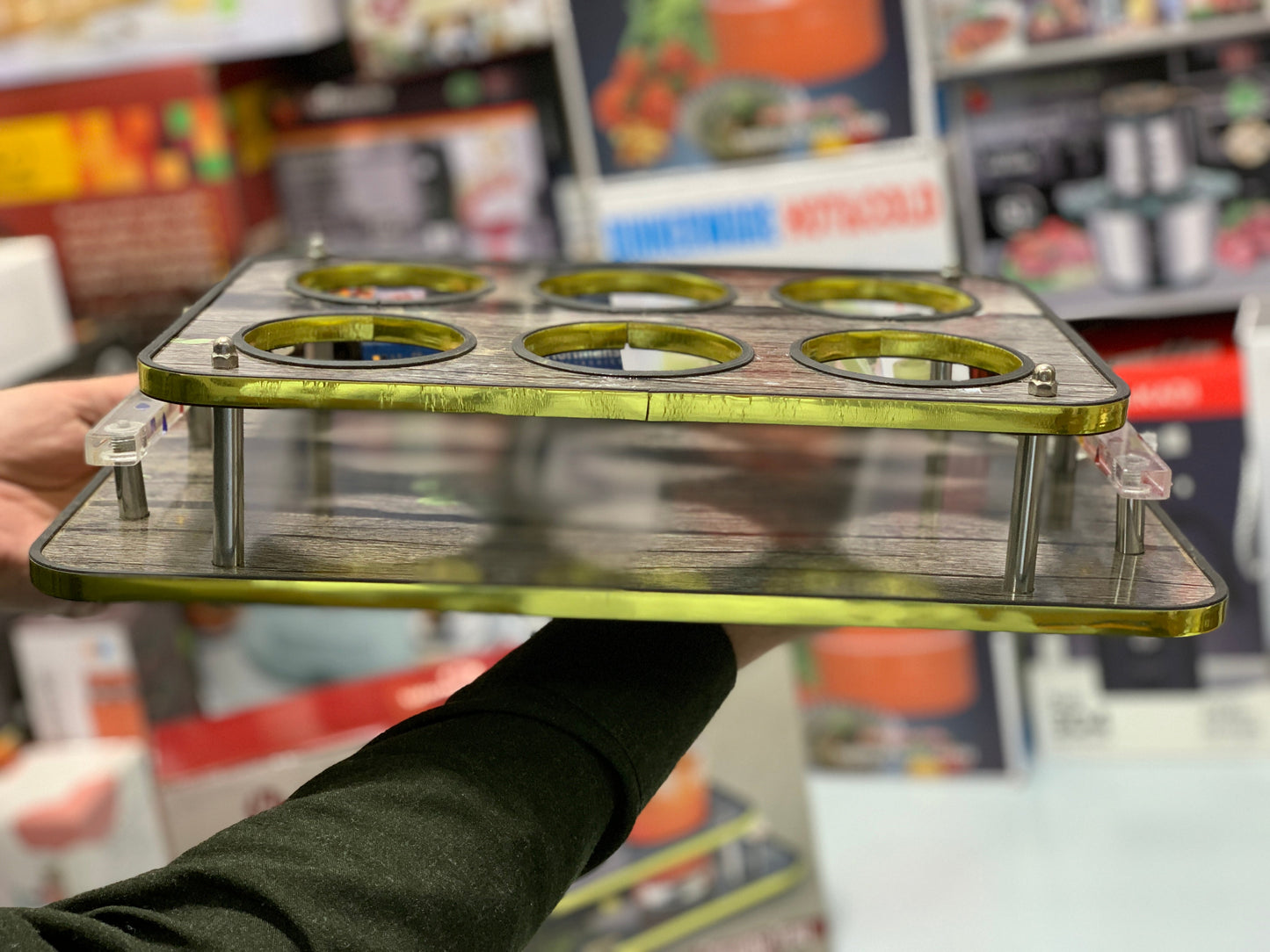 Kitchen Glasses Serving Trays