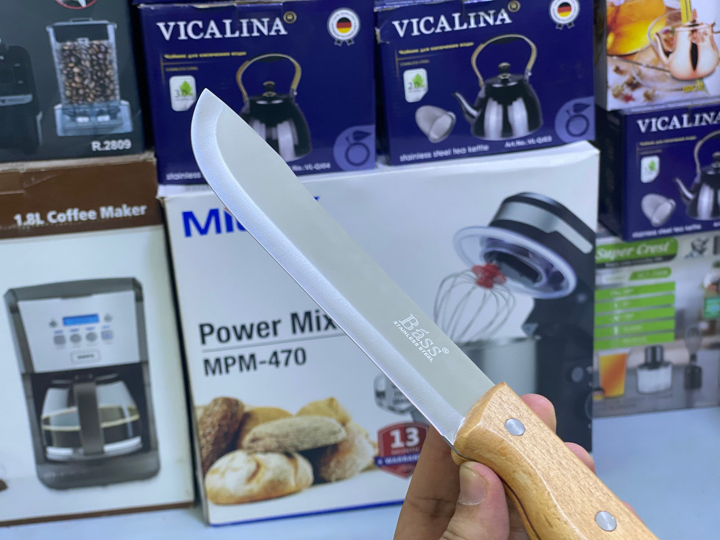 Bass kitchen knife