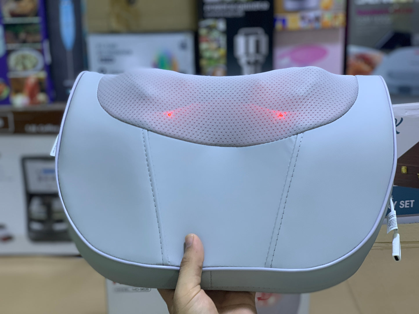 MDHL Bionic Waist & Neck Massage Pillow with Heat