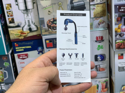 DUBAIZONES™ Fascial Gun Massage| Long Stick Massage Gun