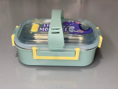 DUBAIZONES™ Stainless Steel Double Layer Kids Lunch Box 700ml