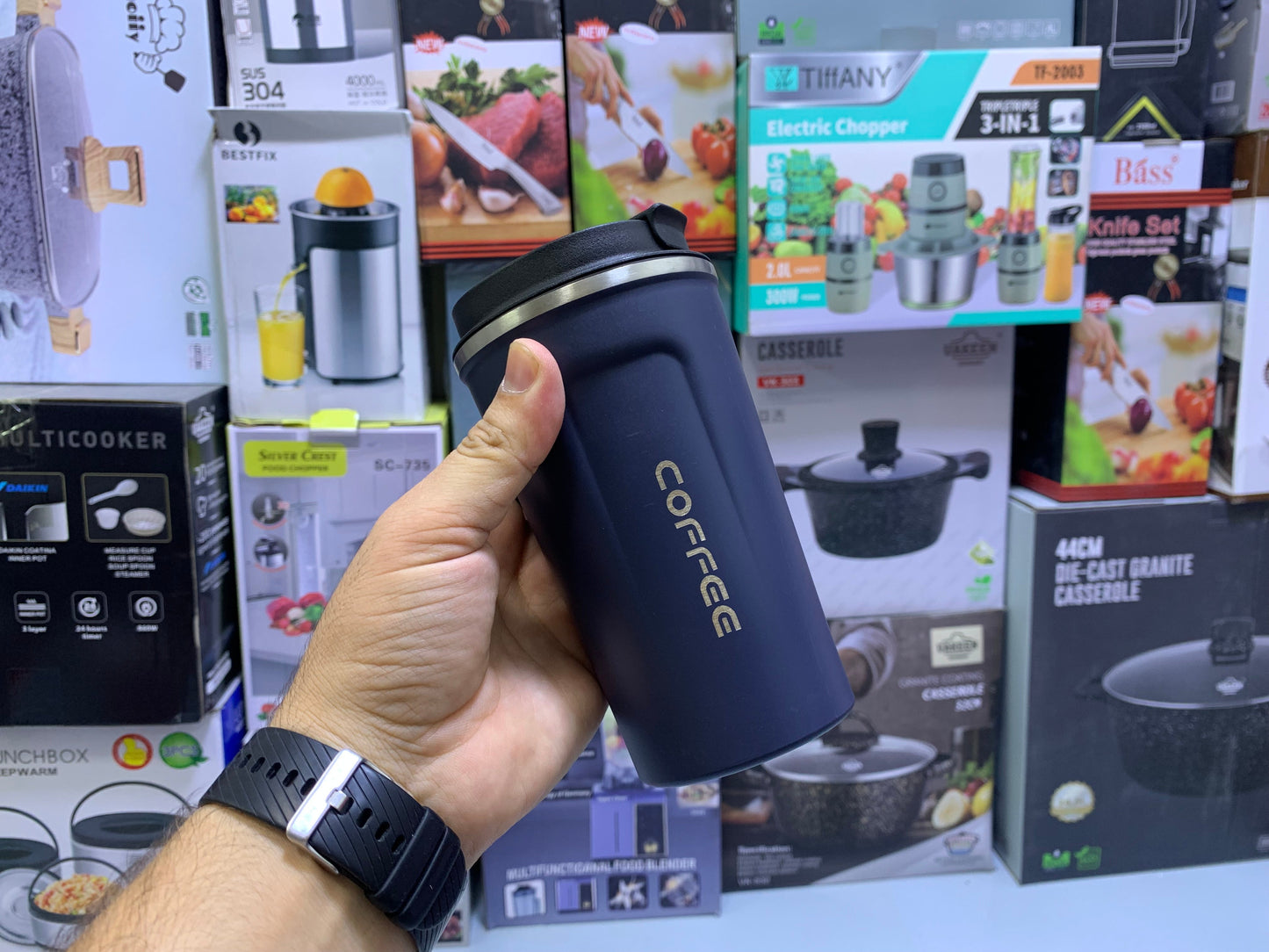 Coffee Mug Stainless Steel Vacuum Flask BYS House SUS 304