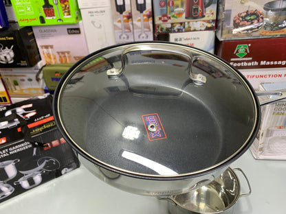 DUBAIZONES™ Zepter Brand 12 Pieces Cookware Set Stainless Steel