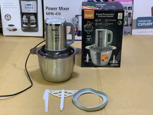 2in1 RAF Food Chopper 3Litre