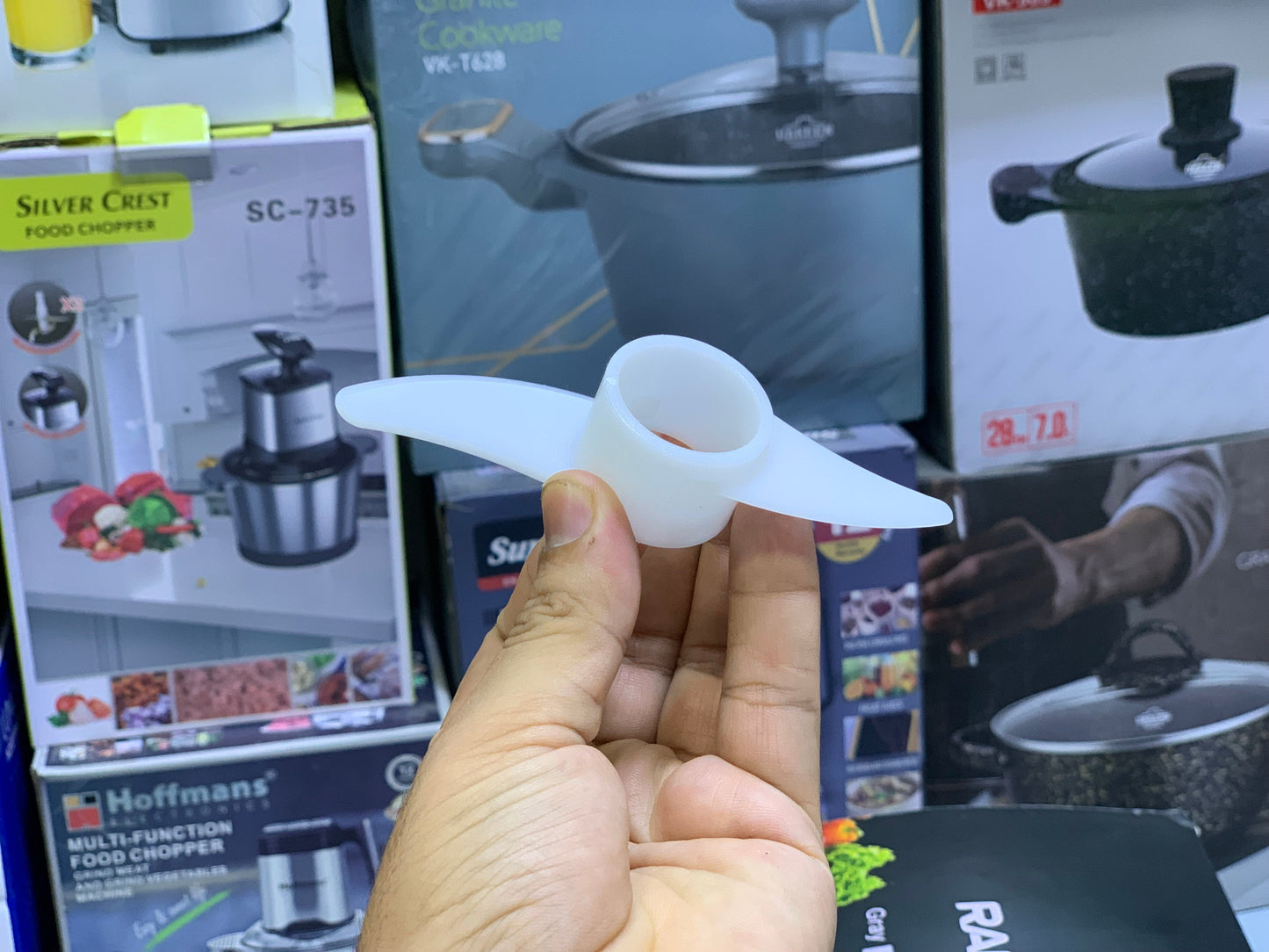 RAF Food Chopper 3L and 1200w Stainless Steel