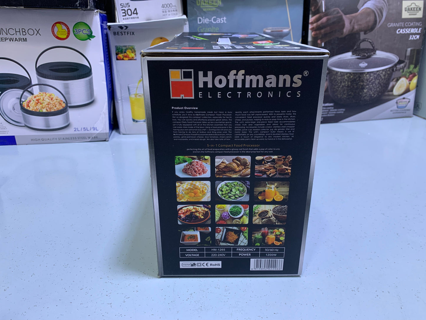 Hoffmans Electronics 5 in 1 Multifunctional Food Processor Full copper 1.5L and 1200w