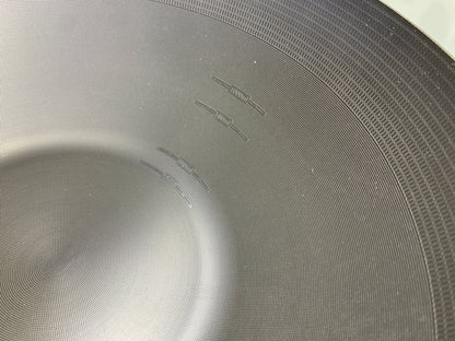 DUBAIZONES™ Dotted Pattern Laser Coating Deep Frying with Wooden Handle