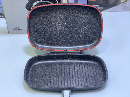 UAKEEN Original Grill Pan| 40 cm and 36 cm| Die-Casting|