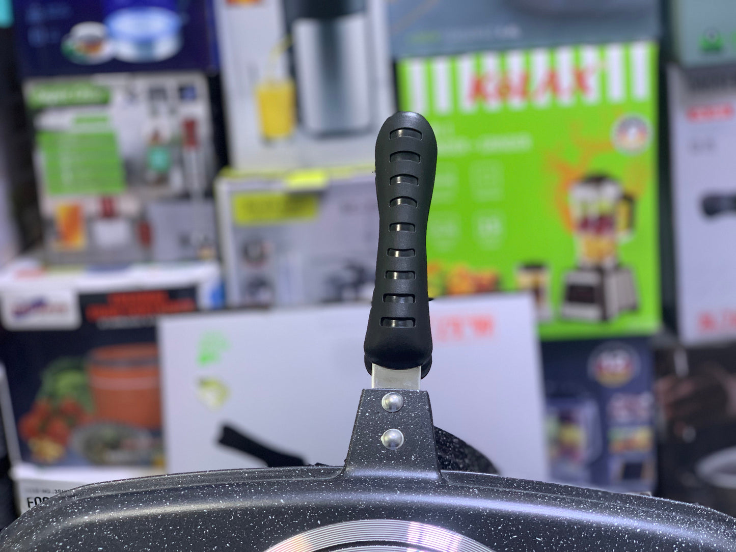 UAKEEN Original Grill Pan| 40 cm and 36 cm| Die-Casting|