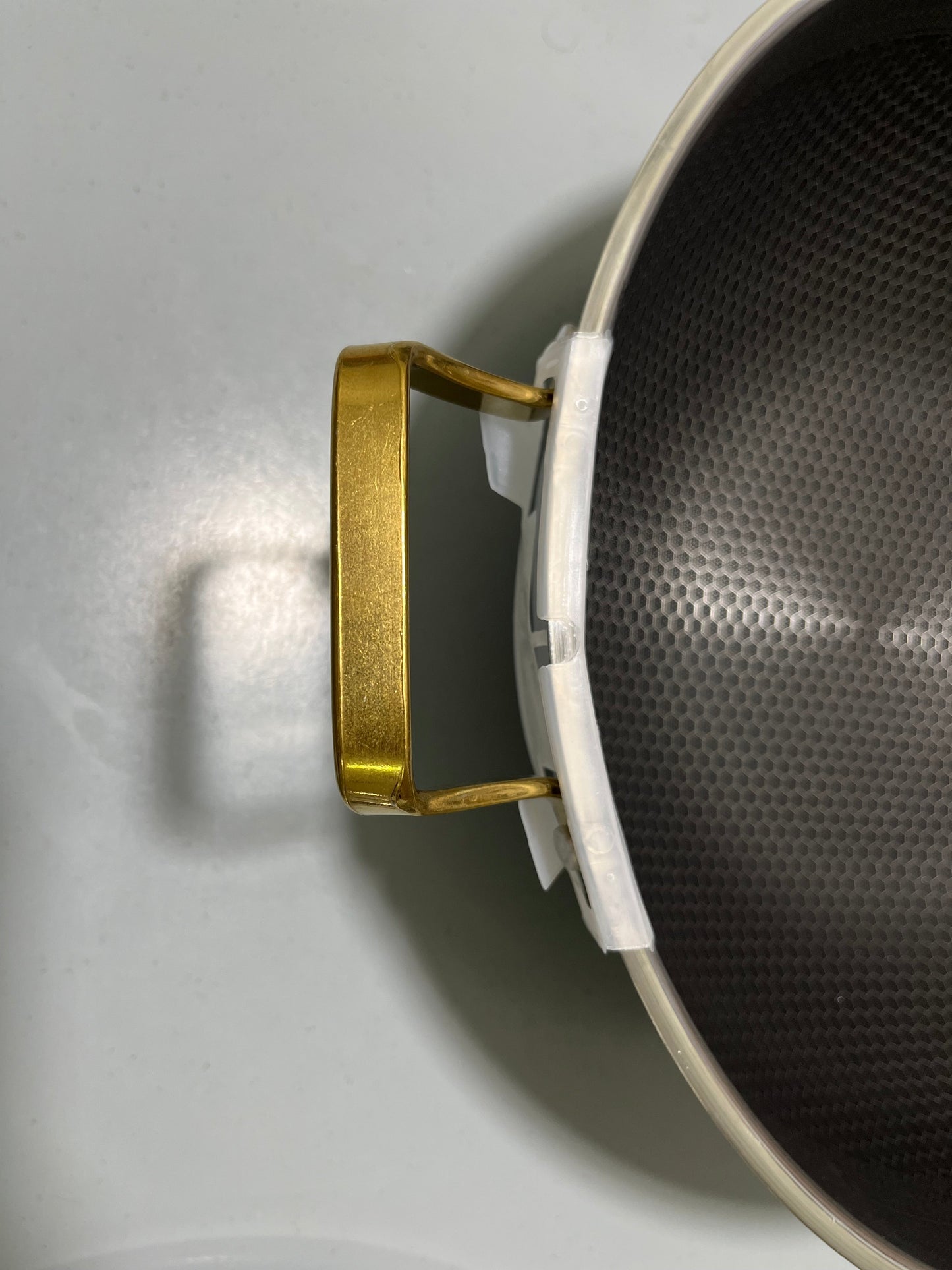 DUBAIZONES™ Laser Coating Handi / Karaai with Golden and Blue Handles