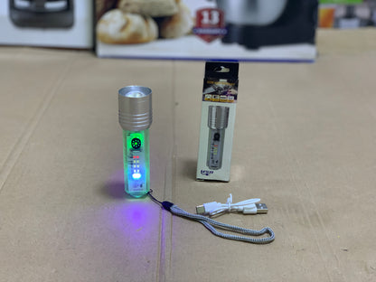 Rechargeable Multi-Function COB LED Flashlight