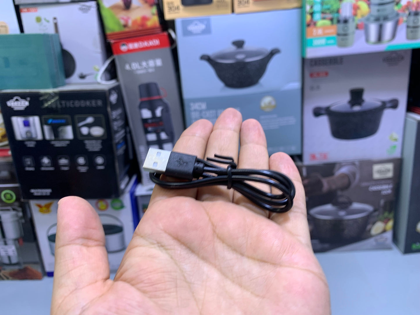 COBA Handheld Torch Model: CB-W409T Rechargeable Flashlight