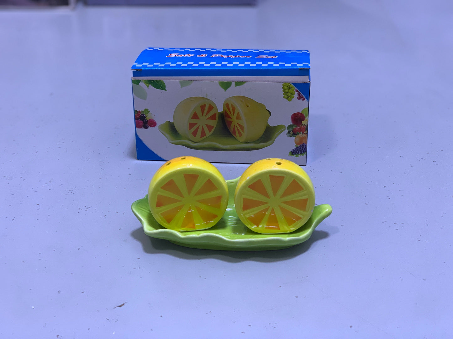 Salt and Pepper Organizers Lemon 🍋 design