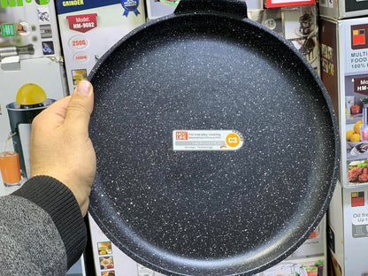 Non Stick UCC LIFE Granite Coating Flat Surface Frying Pan