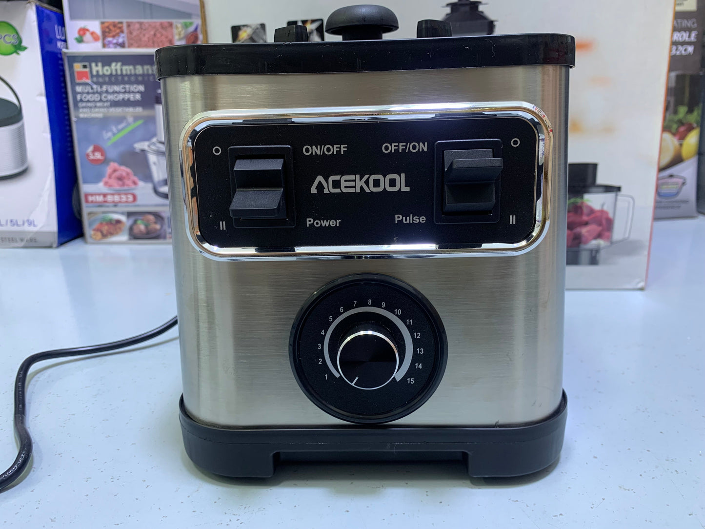 ACEKOOL Powerful 3 in 1 Blender 2000w and 2.5L Stainless Steel Blades