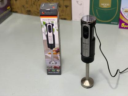 DUBAIZONES™ Hoffmans Electronics Hand Blender Stainless Steel