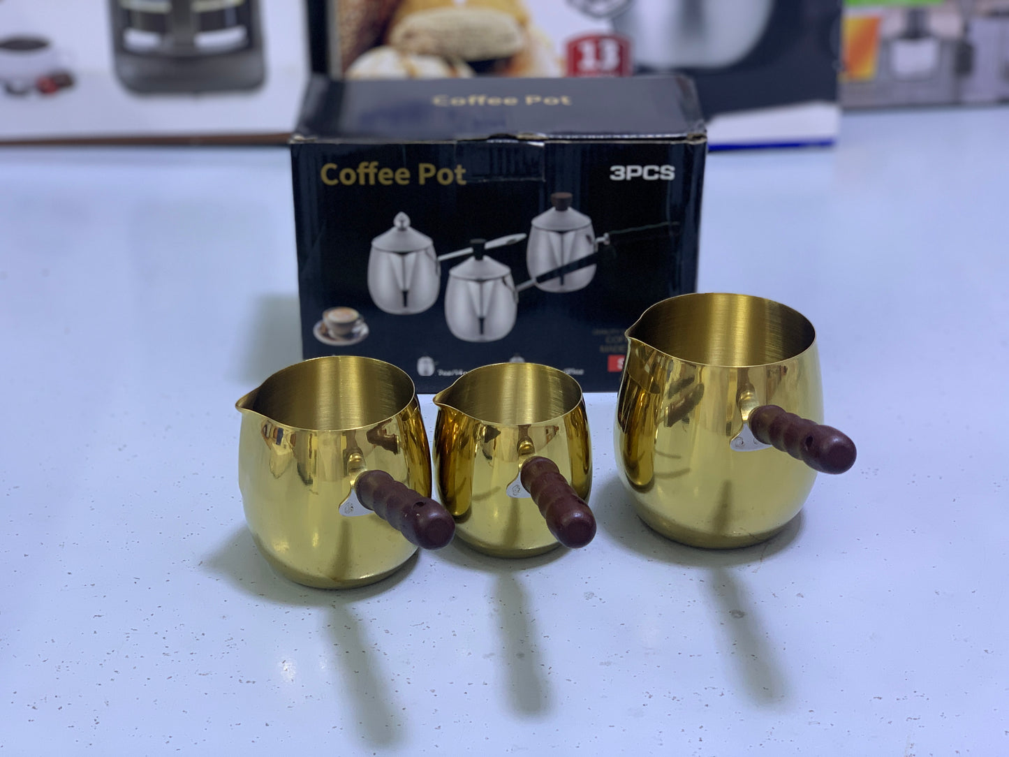 Coffee Pots 3 Pieces