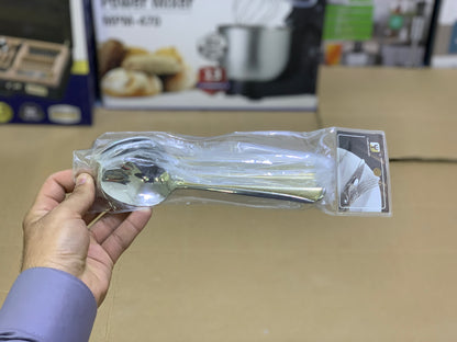 Cutlery set Half golden Design