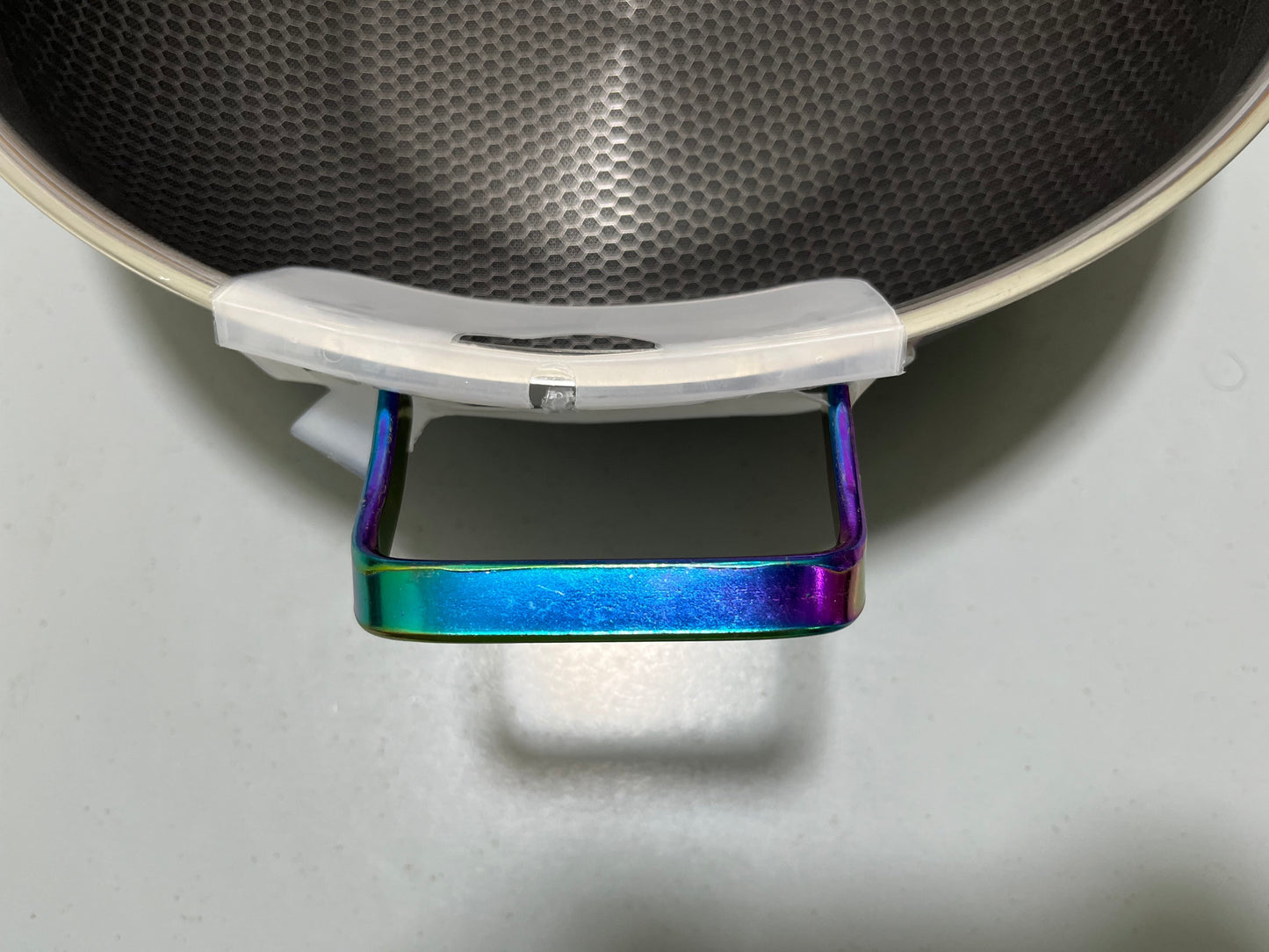 DUBAIZONES™ Laser Coating Handi / Karaai with Golden and Blue Handles