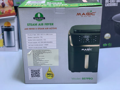 Magic Steam Air Fryer|7L and 1700W